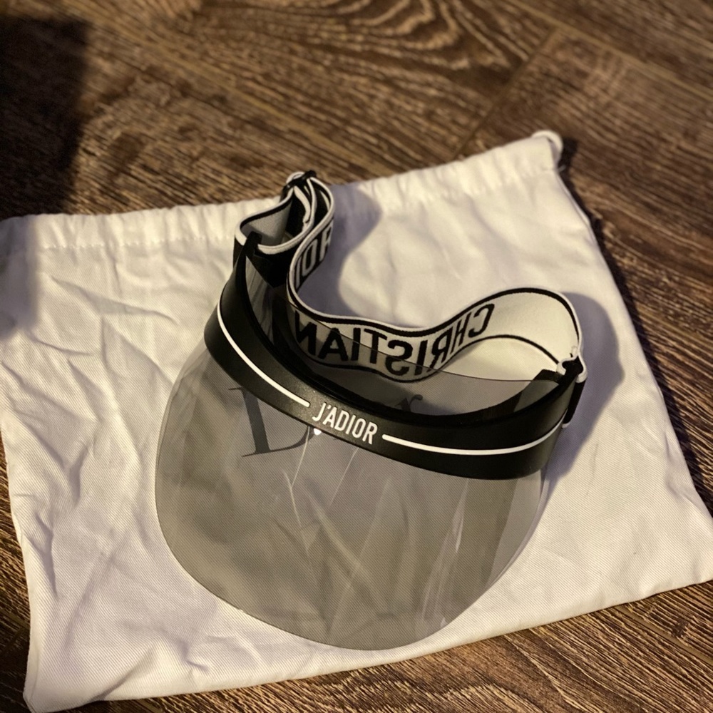 Black Dior Visor